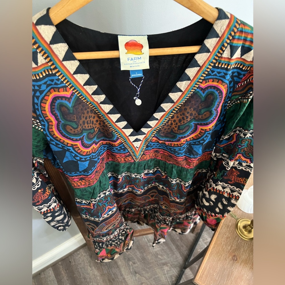 Farm rio for Anthropologie mini dress